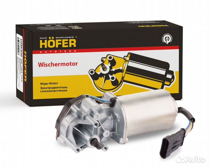 Двигатель стеклоочистителя ваз 2123 Hofer