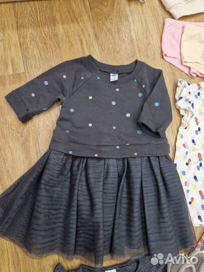 Детские вещи пакетом на девочку 92