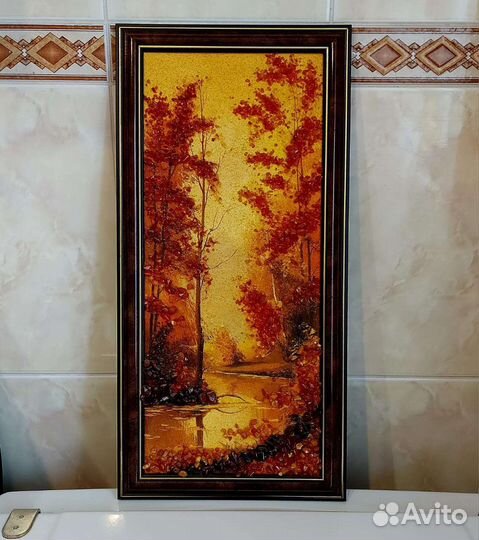 Картины из янтаря Калиниград