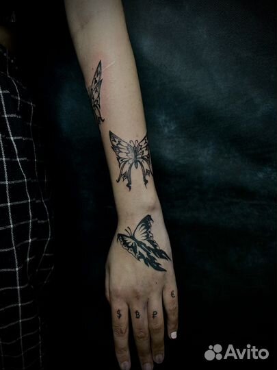 Коррекция старых татуировок