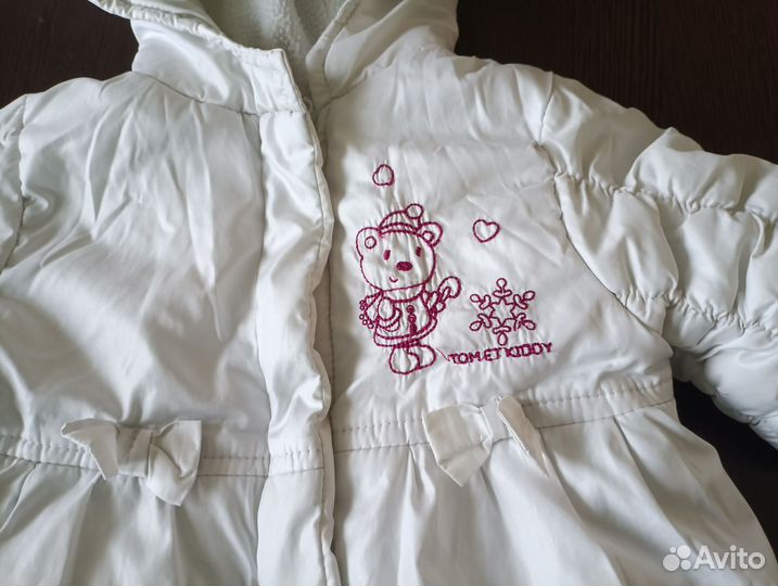 Куртка детская для девочек 86