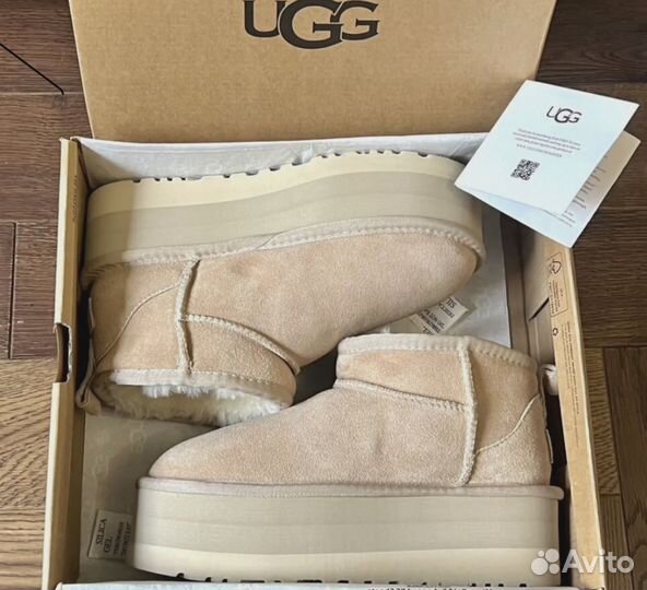 Ugg Ultra Mini Platform Sand оригинал