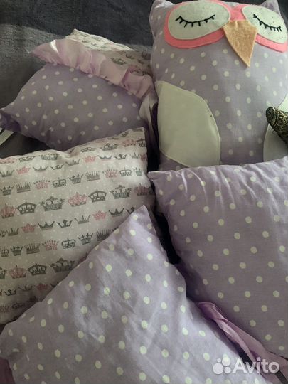 Бортики на кроватку