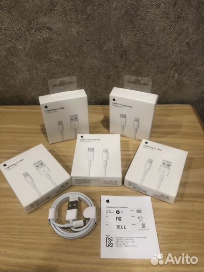 Кабель USB-C Lightning apple