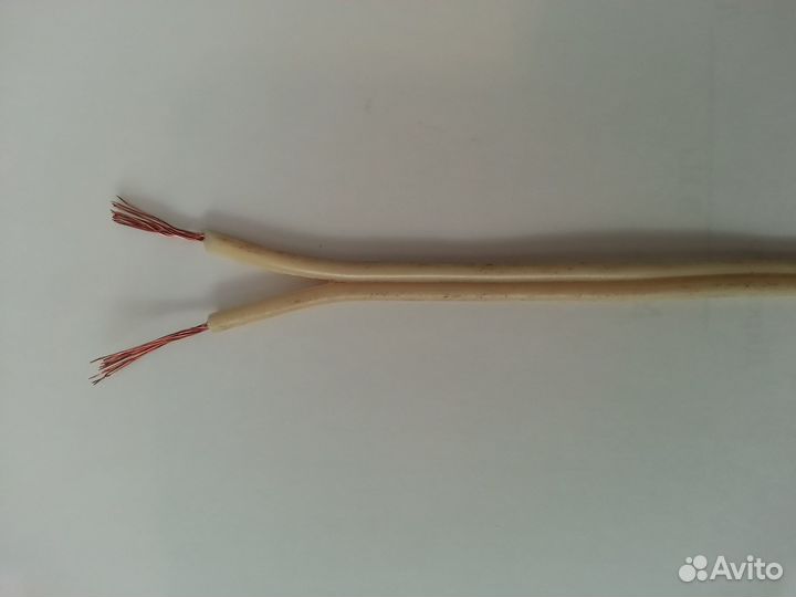 Провод медный 2-х жильный ппв 2х1