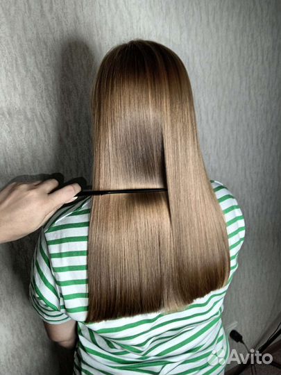 Кератиновое выпрямление, ботокс, нанопластика