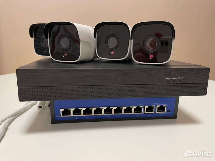 Комплект IP видеонаблюдения 5Мп