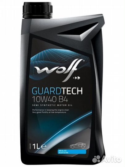 Wolf guardtech 10w40 B4 1л