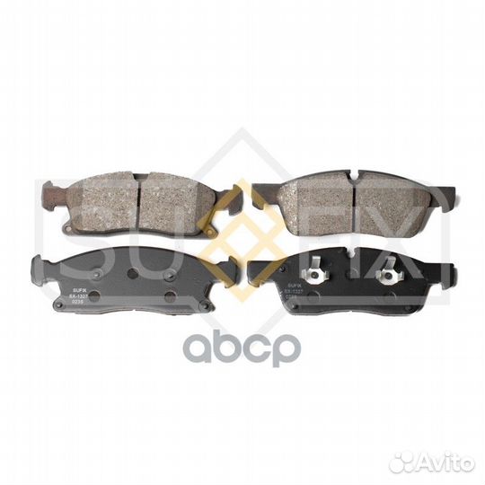 Колодки тормозные дисковые перед прав/лев S