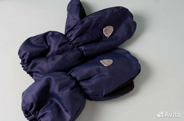 Варежки детские 1 - 4 года три пары