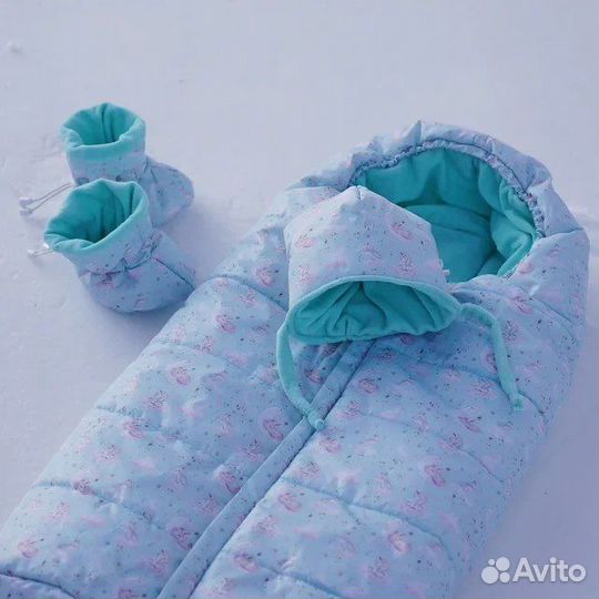 Конверт на выписку зимний