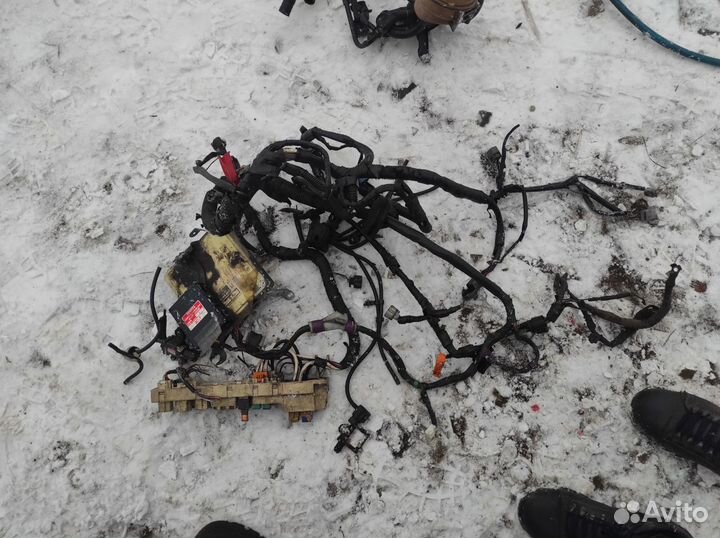Проводка,эбу для тойта двигатель 3c-t