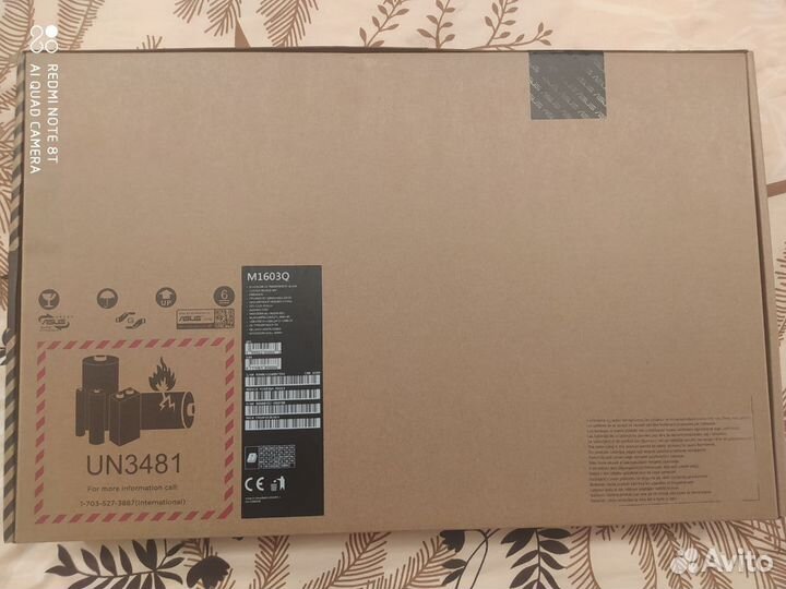 Ноутбук Asus Vivobook 16X M1603Q Ryzen 7 новый