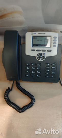 IP телефон 4х канальный SNR-VP53 PoE