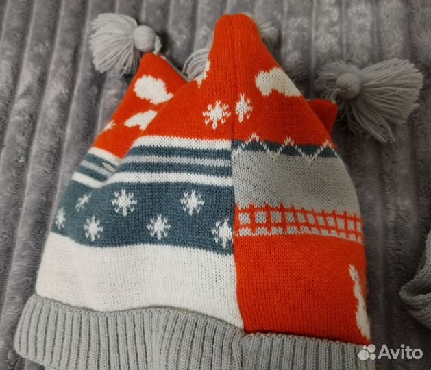 Шапка зимняя детская