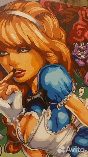 Картина акрил Алиса