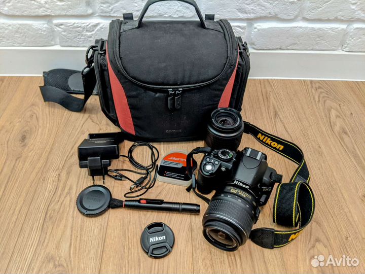 Зеркальный фотоаппарат nikon d3100