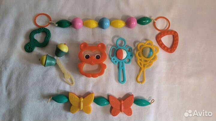 Погремушки пакетом игрушки СССР грызунки