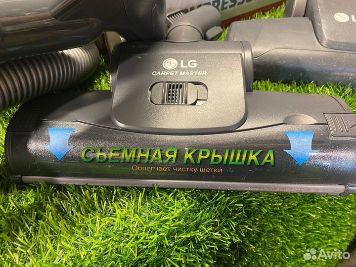 Пылесос LG VC73209uhas с системой прессования пыли