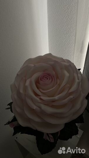 Светильник роза из изолона