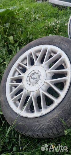 Диски литые р 15, 4х 100, бу