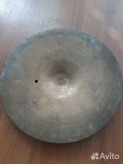 Барабанная тарелка ретро 29.5см латунь