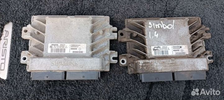 Эбу, мозги Рено Симбол 1.4 8кл