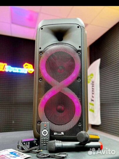 Колонка elteonic dance box с караоке