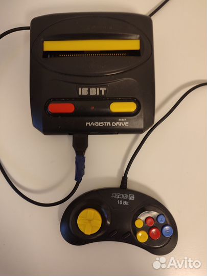 Игровая приставка Sega 16бит
