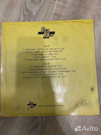 Винил Dance Street сборник