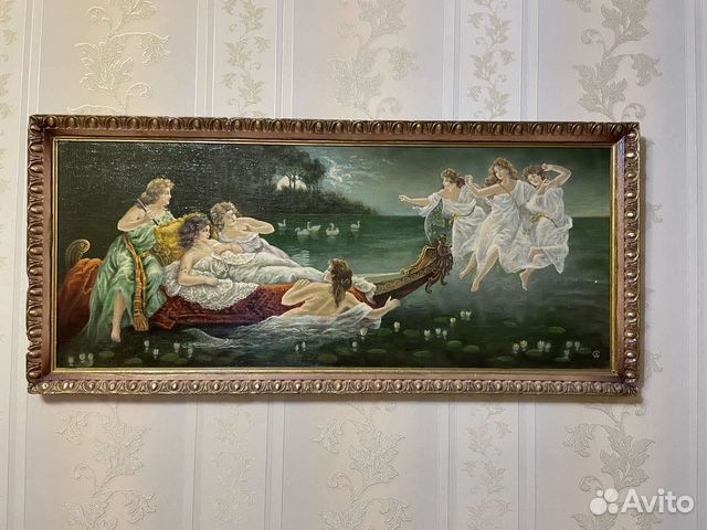 Копия известной картины XIX века 