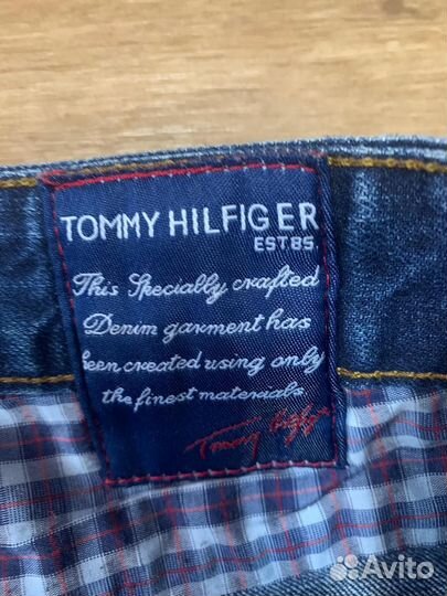 Tommy hilfiger джинсы широкие мужские