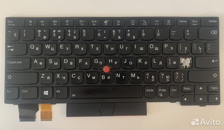 Клавиатура Lenovo ThinkPad L13 залитая