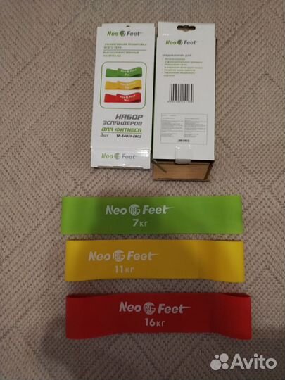 Фитнес ленты, резинки для фитнеса