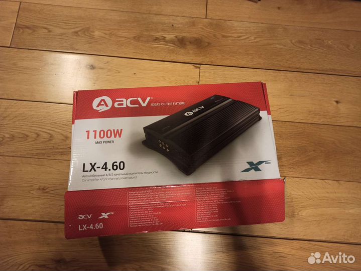 Усилитель acv 1100watts maximum Power новый