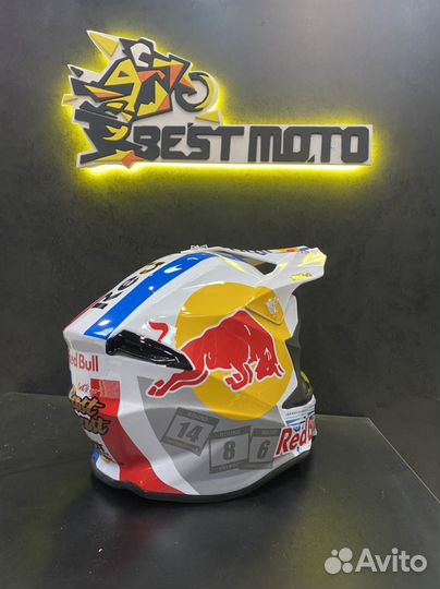 Шлем кросс\эндуро Red Bull