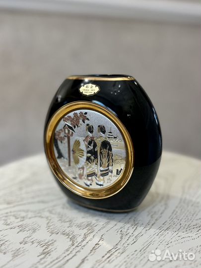 Ваза Chokin Art 1974 год золото 24 карат