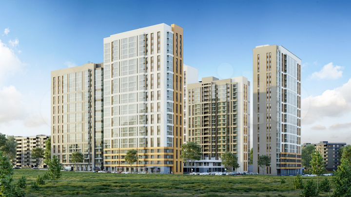 1-к. квартира, 39,1 м², 17/24 эт.