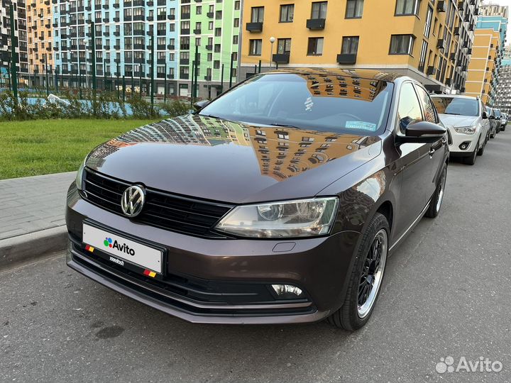 Volkswagen Jetta 1.6 AT, 2015, 174 000 км