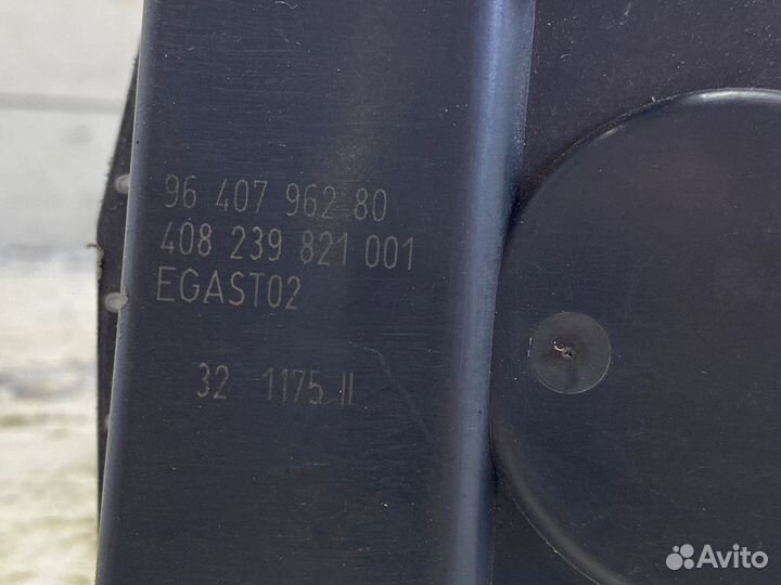 Заслонка дроссельная Peugeot 1007