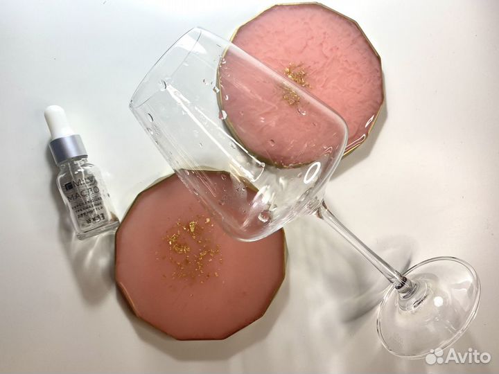 Подстаканники из эпоксидной смолы