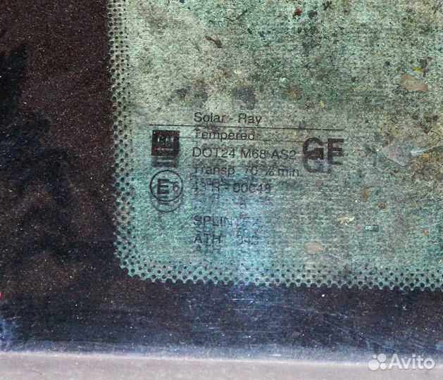 Стекло кузова неподвижное левое Opel Omega B