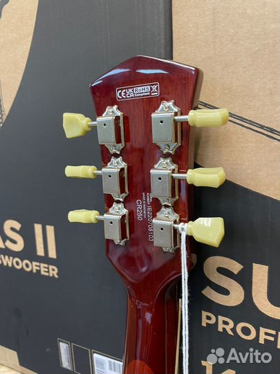 Cort CR250-ATA Classic Rock Электрогитара янтарь