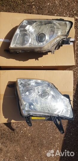 Фара mitsubishi pajero 4