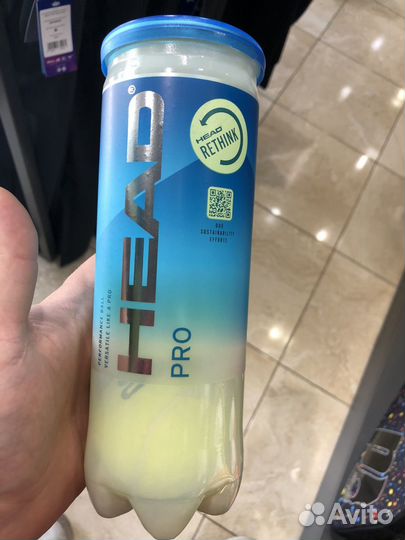 Теннисные мячи Head 3B Pro Blue