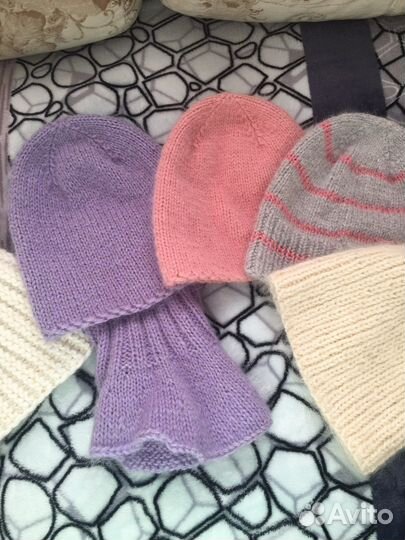 Шапочка женская вязаная