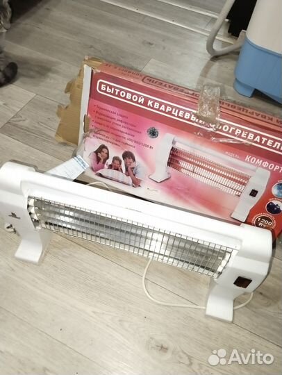 Бытовой кварцевый огреватель