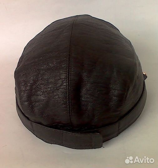 Кепка мвд кожанная Милицейская СССР 1994