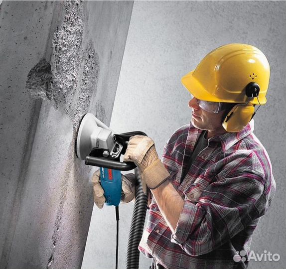 Подсобный рабочий - шлифовщик на монолит