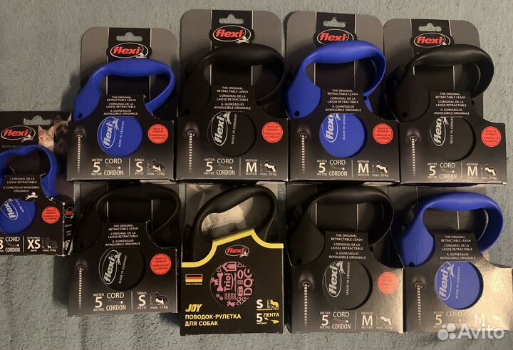 Поводок рулетка для собак flexi